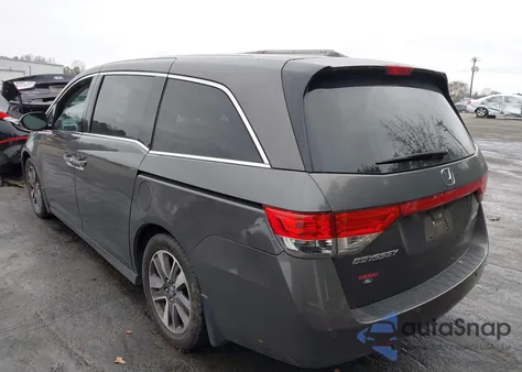 2014 Honda Odyssey Touring/Touring Elite z USA, uszkodzony, nr VIN 5FNRL5H90EB040151